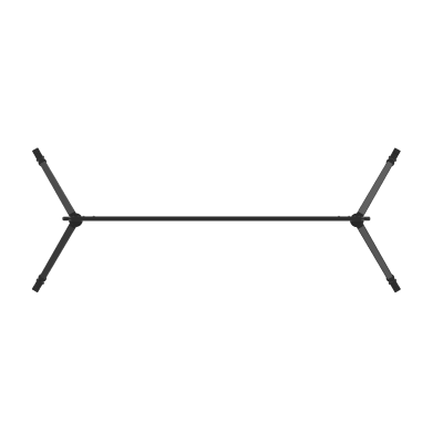 Soporte de Piso para LED / Para AIO 135" DS-D4515CB135-2FQ / Estructura Acero al Carbono / Recubrimiento en Polvo Negro