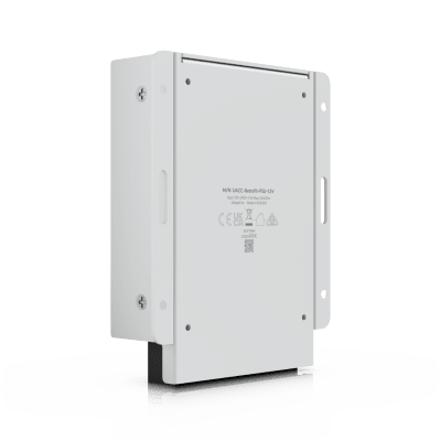 Fuente de Alimentación de 12V con Soporte para Batería de Respaldo SLA Opcional, Compatible con UniFi Retrofit Hub