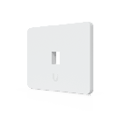 Placa de Pared Horizontal Universal para Keystone de 1 Puerto con Cubierta Pintable, Acabado Personalizable, Paquete con 4 Piezas