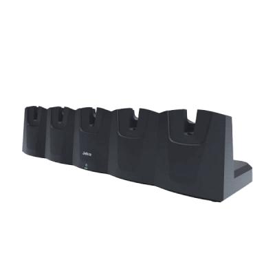 Estación de Carga / 5 Bays / Para Headset Perform 45 / Actualización Firmware USB / LED Indicadores / Rack 19 pulgadas / 2 Años Garantía