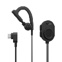 Auricular Push-to-Talk USB-C / Compatibilidad PTT Microsoft Teams Zello Zebra / IP67 / Micrófono Uni-Directional / 1.16 m Cable (3.8 ft) / Certificado FCC CE RoHS