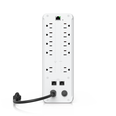 Sistema de Alimentación Ininterrumpida (UPS) de 1 kVA Administrado, 5 Tomas con Respaldo y 5 con Protección contra Sobretensión, Batería Hot-Swappable de 108 Wh, Compatible con NUT y Apagado Seguro para UNVR y UNAS