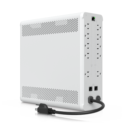 Sistema de Alimentación Ininterrumpida (UPS) de 1 kVA Administrado, 5 Tomas con Respaldo y 5 con Protección contra Sobretensión, Batería Hot-Swappable de 108 Wh, Compatible con NUT y Apagado Seguro para UNVR y UNAS