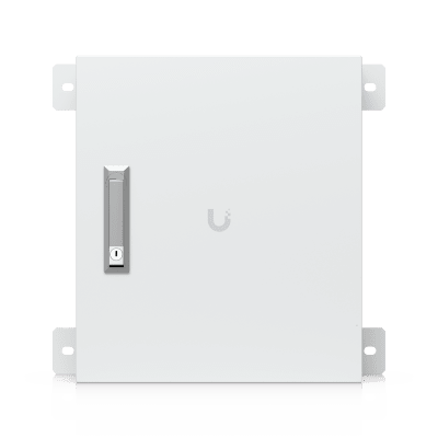 Gabinete de Conexión para Interior y Exterior Compatible con UniFi Access Hubs, Switches y Accesorios