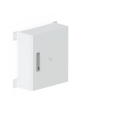 Gabinete de Conexión para Interior y Exterior Compatible con UniFi Access Hubs, Switches y Accesorios