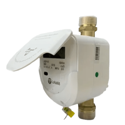 Medidor Ultrasónico de Agua / Válvula Integrada / IoT LoRaWAN-NB-IoT-CAT1 / Bidireccional / IP68 / DN15-20-25