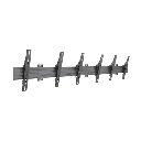 Soporte de Pared para TV / Riel Triple 400T / Capacidad 110 lbs (50 kg) / Compatible 32"-65" / VESA 100x100-600x400 mm / Ajuste Ángulo 5°-15° / Montaje Profesional