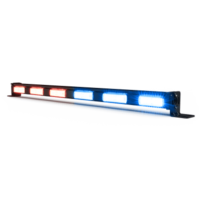 Barra de luz 29¨6 módulos Rojo/Azul 96 Leds para Pick up / Tumbaburros Análoga