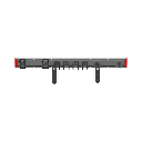 Estante de Almacenamiento de Pared Versátil de Alta Resistencia (en 3 Placas de Pared)