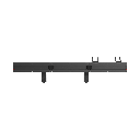 Estante de Almacenamiento de Pared Versátil de Alta Resistencia (en 3 Placas de Pared)