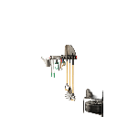 Estante de Almacenamiento de Pared Versátil de Alta Resistencia (en 3 Placas de Pared)