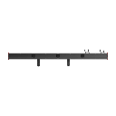 Estante de Almacenamiento de Pared Versátil de Alta Resistencia (En 4 Placas de Pared)