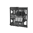 Montaje Deslizante de Almacenamiento AV | Capacidad de Carga 10 kg (22 lbs) | Rango de Deslizamiento 300 mm | Fabricado en Acero | Sistema de Sujeción Quick-Release sin Herramientas