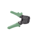 Pinzas para plegar (Ponchadoras) cables RJ11, RJ12, RJ45 telefónicos y cables de red Cat5e, Cat6, Cat6a y con Cavidades para 4, 6 y 8 conductores.