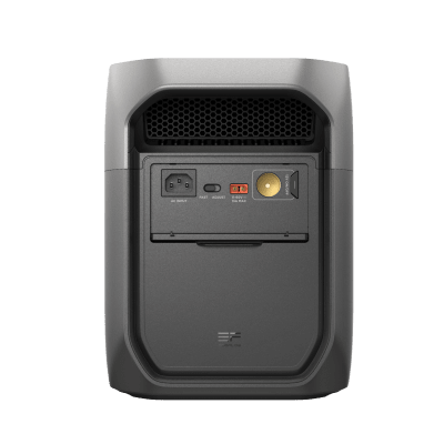 Estación de Energía Portátil EcoFlow DELTA 3 MAX, 2048Wh, Batería LiFePO4, Salida 2400W (Surge 4800W)