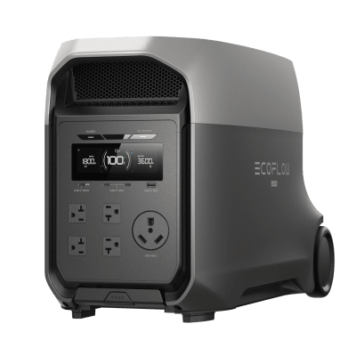 Estación de Energía Portátil EcoFlow DELTA 3 ULTRA, 3072Wh, Batería LiFePO4, Salida 3600W (Surge 7200W)