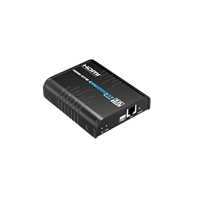 Extensor KVM HDMI 4K a 60 Hz | Transmisión hasta 120 mts con CAT6 | Resolución 4096x2160@60Hz | Ancho de Banda 18Gbps | HDCP1.4 y HDCP2.2 | Latencia 120~170ms | Conexión 1:1, 1:N, N:1, N:N | Solo Receptor