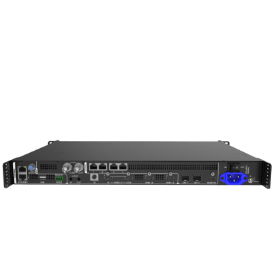 Controlador All-in-One VX400 Pro / Procesamiento de Video 4K×2K@60Hz / 4 Puertos Ethernet Gigabit / 2.6 Millones de Píxeles / 6 Capas de Video / Fibra Óptica 10G / USB 3.0 Playback / Control Remoto