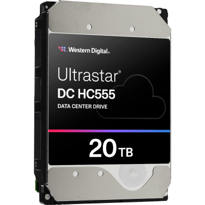 Disco Duro Data Center Ultrastar / 20 TB / 7200 RPM / HelioSeal / CMR / SATA 6Gb/s SAS 12Gb/s / 2.5M horas MTBF / 5 años garantía