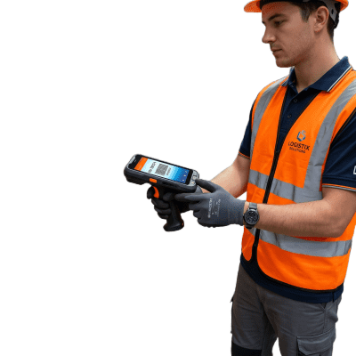 Mango de Gatillo Ergonómico / Pistola de Escaneo / Compatible SUNMI L3RFID / Botón de Escaneo Integrado / Reducción de Fatiga Laboral / Material ABS Industrial
