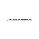 PDU Inteligente Monitoreable EL2P para Distribución de Energía, Enchufe de Entrada IEC 60309 3P+N+E 6h 32A/30A (IP44), 24 Salidas C13/C15 y 24 C13/C15/C19/C21, de Instalación Vertical, 240 Vca, 30/32 Amp