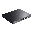 Switch Omada L3 SDN Administrable / 24 puertos PoE af/at Gigabit y 4 puertos SFP+ / Presupuesto PoE 720W / Funciones RIP, VRRP, Servidor DHCP / Administración centralizada OMADA / Fuente Redundante