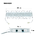 Módulo LED Resistente a Intemperie / 4500 Lúmenes / 110V / Luz Blanca 6 500 K / Hasta 20 Módulos en Serie / No Requiere Transformador.