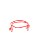 Cable de Parcheo UTP Cat5e - 0.5 Metros (1.64 Pies) - Rojo