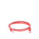 Cable de Parcheo UTP Cat5e - 1 Metro (3.28 Pies) - Rojo