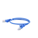 Cable de Parcheo UTP Cat5e - 0.5 Metros (1.64 Pies) - Azul
