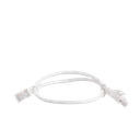 Cable de Parcheo UTP Cat5e - 0.5 Metros (1.64 Pies) - Blanco