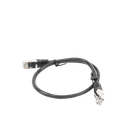 Cable de Parcheo FTP Cat5e - 0.5 Metros (1.64 Pies) - Negro