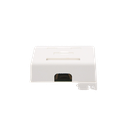 Caja de Pared con 2 Puertos, Incluye 2 Jacks UTP Cat5e Keystone