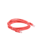 Cable de Parcheo UTP Cat6 - 2 Metros (6.56 Pies) - Rojo
