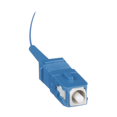 Pigtail de Fibra Óptica SC Simplex, Monomodo OS2 9/125, 900um, Color Azul, 1 Metro
