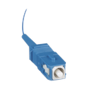 Pigtail de Fibra Óptica SC Simplex, Monomodo OS2 9/125, 900um, Color Azul, 1 Metro