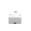 Caja de pared con 1 puerto Keystone, no incluye jack