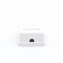 Caja de Pared con 1 Puerto Keystone, Incluye Jack Cat5e