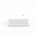 Caja de Pared con 1 Puerto Keystone, Incluye Jack Cat5e