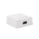 Caja de Pared con Jack UTP Cat5e y Jack RJ11 Telefónico