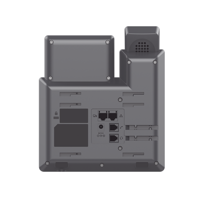 Teléfono IP Grado Operador, 2 líneas SIP con 4 cuentas, PoE, codec Opus, IPV4/IPV6 con gestión en la nube GDMS