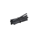 Tubo Termoencogible (Termofit) Negro de 1.2 m, 1/8" de Diámetro, Reduce de 2:1, Poliolefina.