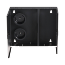 Caja de Conexión de Fibra Óptica, Para Montaje en Pared, Acepta 2 Placas FAP o FMP, Hasta 48 Fibras, Color Negro