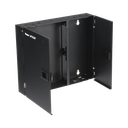 Caja de Conexión de Fibra Óptica, Para Montaje en Pared, Acepta 2 Placas FAP o FMP, Hasta 48 Fibras, Color Negro