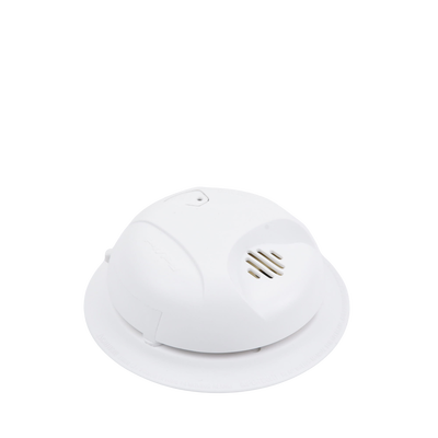 Detector de Humo Autónomo, No Requiere Panel, Con Botón para Silenciar, Sensor por Ionización