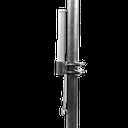 Antena omnidireccional, potente cobertura de 360°, doble polaridad MIMO 2x2, frecuencia 5 GHz (5.45-5.85 GHz) de 10 dBi