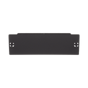 Placa Ciega FAP, Para Reservar Espacio de Uso Futuro en Paneles de Fibra Óptica, Color Negro