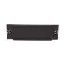 Placa Ciega FAP, Para Reservar Espacio de Uso Futuro en Paneles de Fibra Óptica, Color Negro