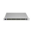 UniFi Switch USW-Pro-48-POE Gen2, Capa 3 de 48 puertos PoE 802.3at/bt + 4 puertos 1/10G SFP+, 600W, pantalla informativa