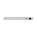 UniFi Switch USW-24-POE Gen2, Capa 2 de 24 puertos (16 puertos PoE 802.3af/at + 8 puertos Gigabit) + 2 puertos 1G SFP, 95W, pantalla informativa